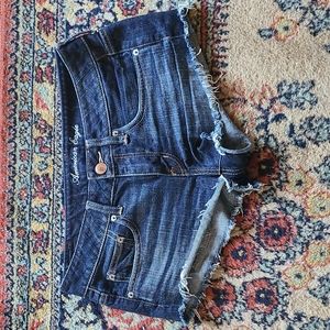 American Eagle Jean Short Cutoffs